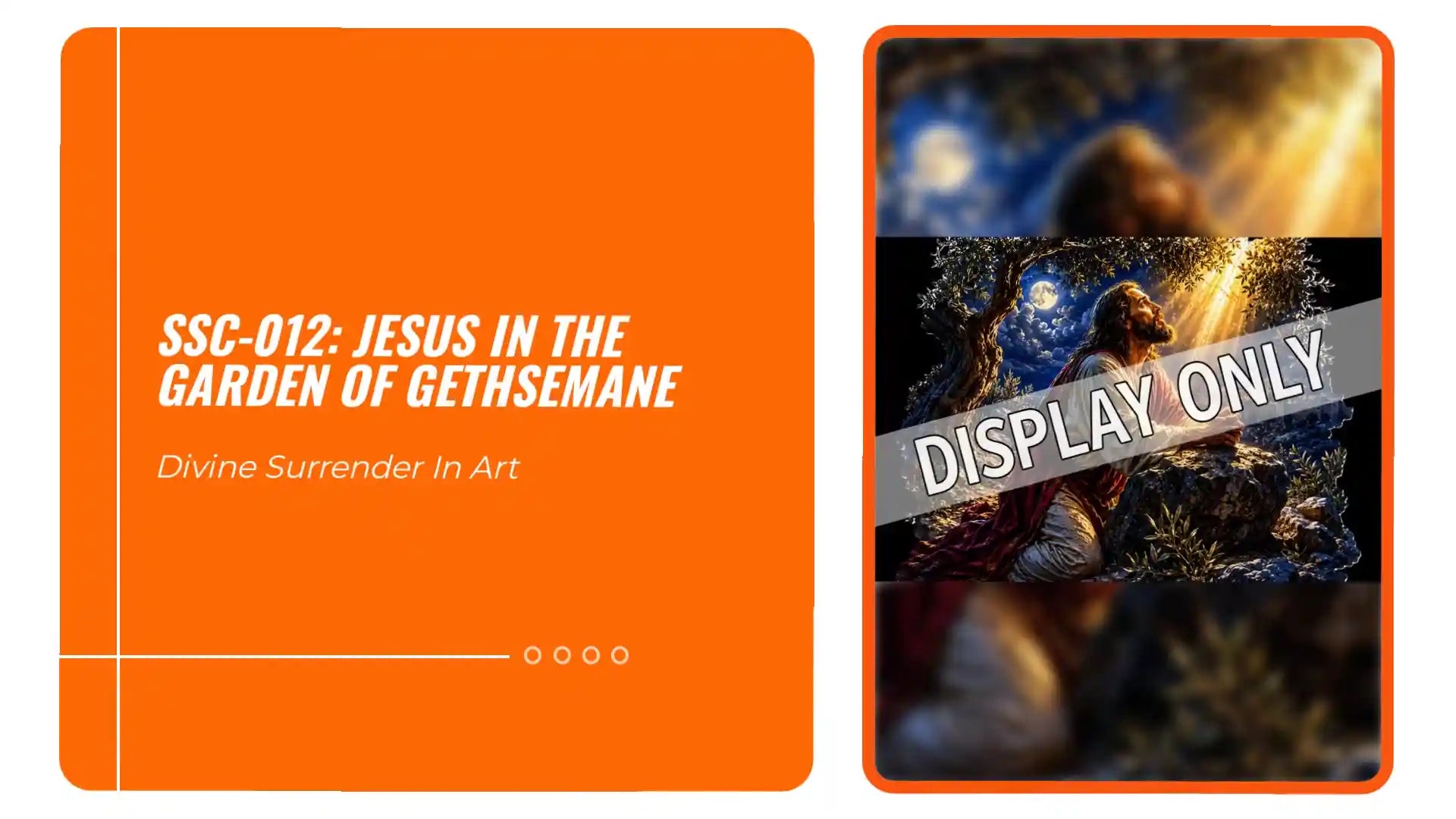 SSC-012: Jesus in the Garden of Gethsemane by@Outfy