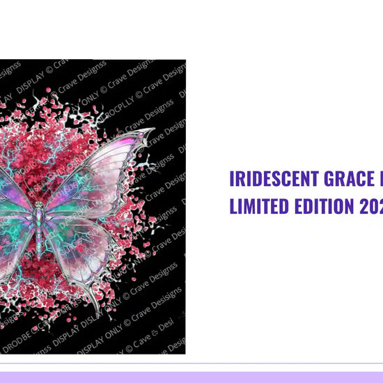 Iridescent Grace Butterfly &mdash; Limited Edition 2026 (Digital Asset) by@Outfy