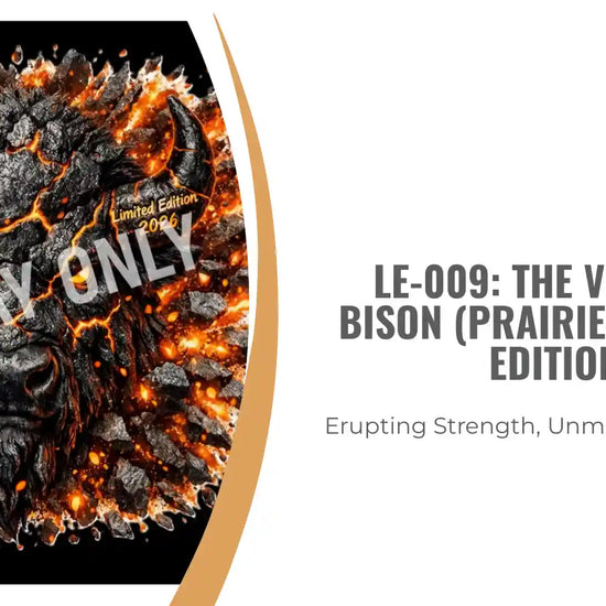 LE-009: The Volcanic Bison (Prairie Eruption Edition) by@Outfy