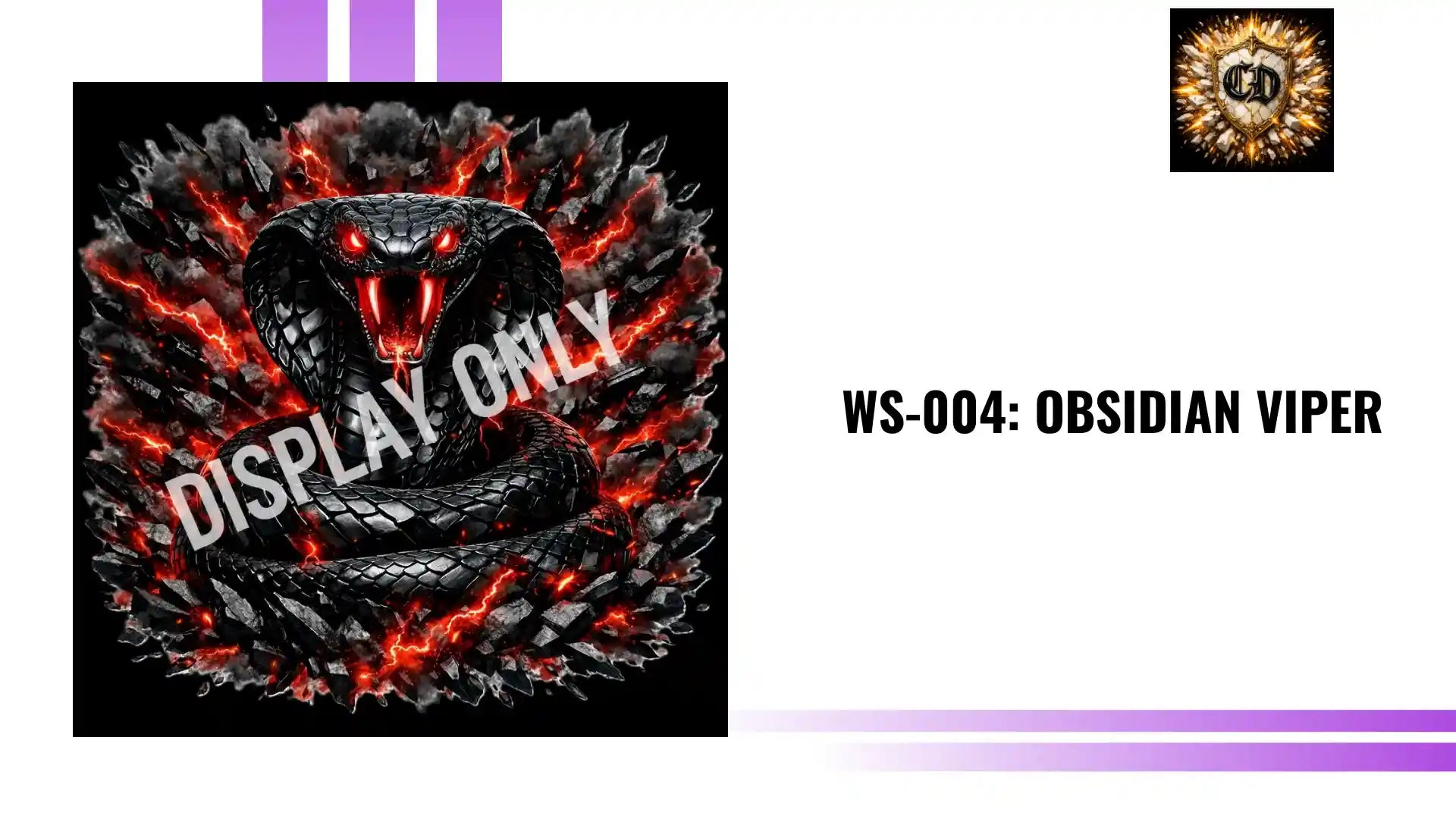 WS-004: Obsidian Viper by@Outfy